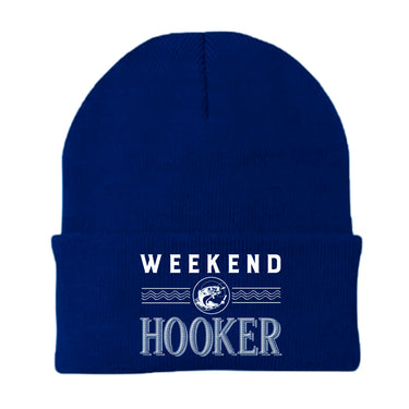 Weekend Hooker Embroidered Beanie